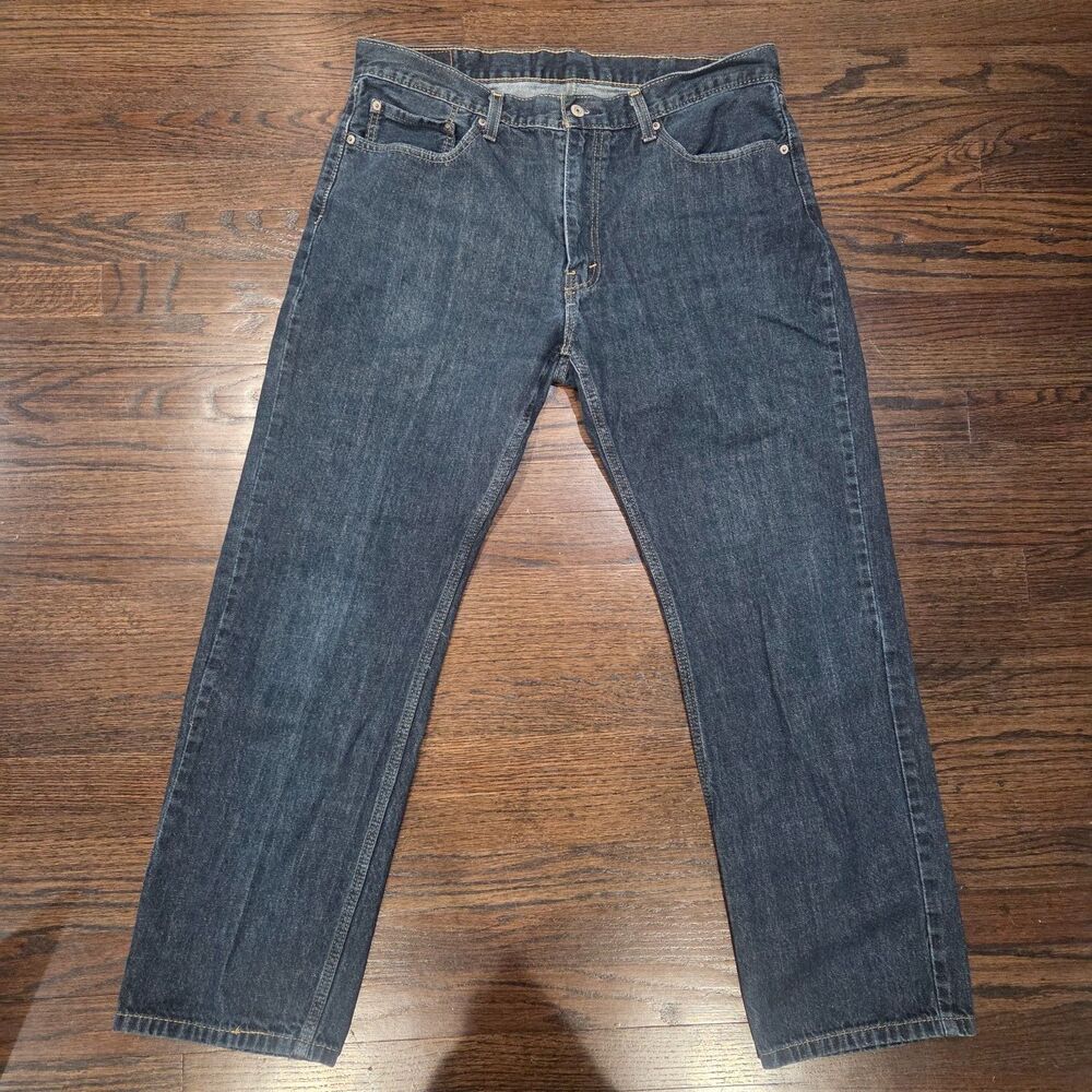 Levi's 559 Jeans Mens 38x32 Vintage Blue Denim Relaxed Fit Straight Leg